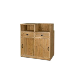 Tradis Comptoir de caisse Bois vieilli 100 x 59 x H 110 cm