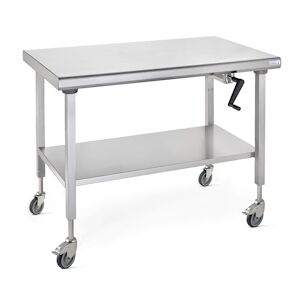 Tournus Equipement Table inox Ergonomix centrale 800 x 1200 x 700 cm Tournus - Publicité