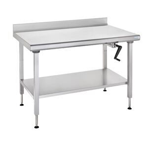 Tournus Equipement Table inox Ergonomix à dosseret 800 x 1000 x 700 cm Tournus - Publicité