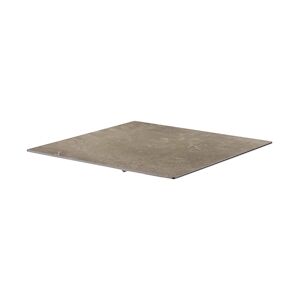 Oviala Business Plateau de table stratifié 60x60 cm marbre beige - Oviala