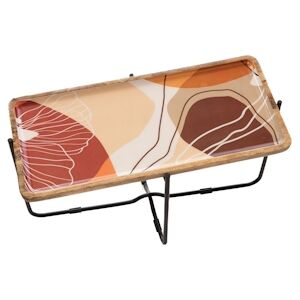 Table basse récifs -  Multicolore Rectangle Métal Amadeus 70x35 cm - Publicité