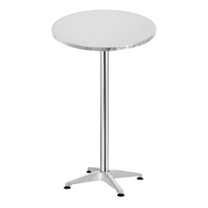 HELLOSHOP26 - Table de bistrot ronde avesta a hauteur reglable 75 cm / 115 cm 03_0008557