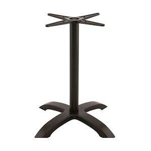 France Mobilier CHR Pied de table Joseph 4 hôtel restaurant noir H73cm France Mobilier Chr