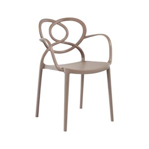 TIGAONE Fauteuils de restaurant Amor Taupe - TIGAONE