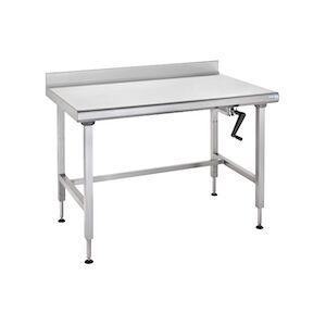 Tournus Equipement Table inox Ergonomix à dosseret 800 x 1800 x 700 cm Tournus