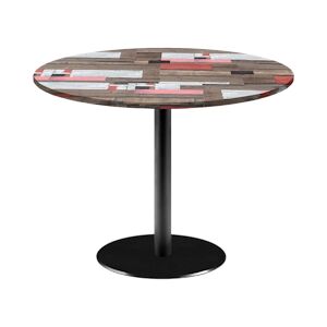 Restootab - Table Ø120cm - modèle Rome bois redden wood