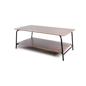 Table Basse 2 Etages 110x60x43.5cm Intempora