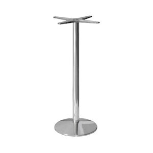 INOLOISIRS Piètement pour table mange debout à base ronde en aluminium anthracite - Lot de 24 unités