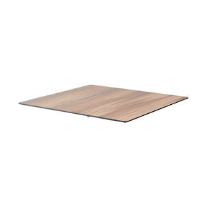 Oviala Business Plateau de table stratifié 60x60 cm en chêne - Oviala