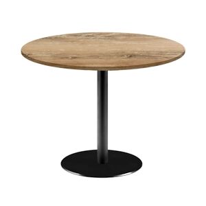 Restootab - Table Ø120cm - modèle Rome chêne slovène