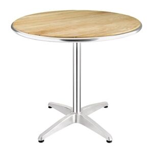 Table ronde en frene 800 mm Bolero