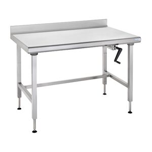 Tournus Equipement Table inox Ergonomix à dosseret 800 x 1000 x 700 cm Tournus - Publicité