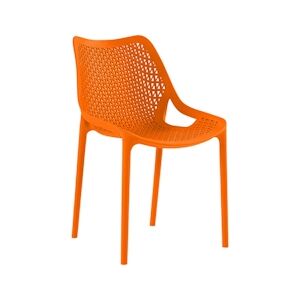 TIGAONE Chaise de restaurant Liberty Orange - TIGAONE