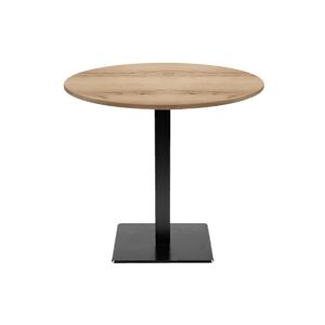 Restootab - Table Ø70cm - modèle Milan chene delano