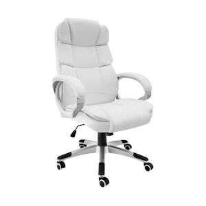 tectake Fauteuil de direction JONAS - blanc -404781