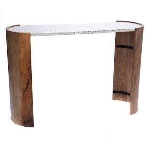 Console Terrazzo -  Blanc Autre Bois Amadeus 120x40 cm - Publicité