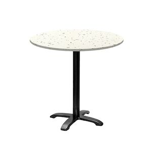 Restootab - Table ronde Ø80cm - modèle Bazila terrazzo cassata