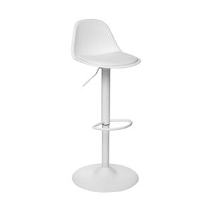 Atmosphera Tabouret Chaise de Bar Blanc moderne hauteur ajustable - Publicité