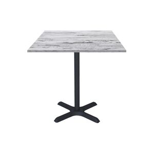 Restootab - Table 70x70cm - modèle Dina chêne d'islande