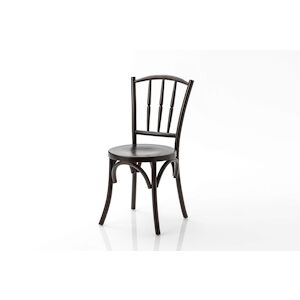 Chaise en forme Tourillon marron -  Carré Bois Amadeus 40x40 cm - Publicité