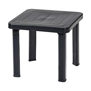 Resol GARBAR ANDORRA Table Auxiliaire Extérieure 47x47 Anthracite