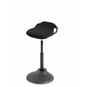 Alba Flexy Tabouret ergonomique assis-debout - Noir - Publicité