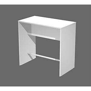 JPG Table haute polyvalente, H. 105 cm - Blanc