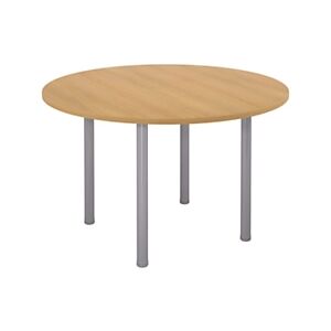 Table pliante multiples usages rectangle L. 120 x P. 80 cm - Chêne pieds  Aluminium