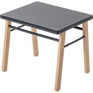 Combelle Table d'enfant en bois Gabriel hybride anthracite (50 x 40 cm) - Publicité