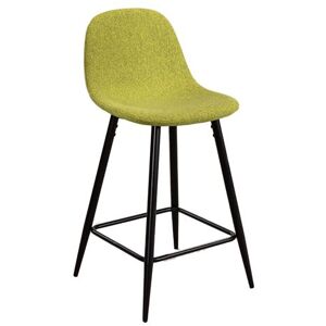 Non communiqué Tabouret haut en tissu Glamm SKLUM Noir ↑65 cm Vert Pistache Noir ↑65 cm Vert Pistache - Publicité