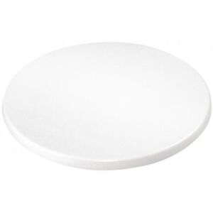 Plateau de table rond 600 mm blanc - Bolero - Aggloméré Blanc - Publicité