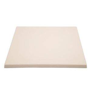 Plateau de table carré blanc 700 mm - Bolero - Aggloméré Blanc - Publicité