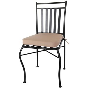 Chillvert Tivoli Stackable Steel Chair 40.5x50.5x89 Cm Noir - Publicité