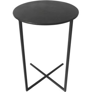 441279 Lesli Living Table d'appoint Xavi 35x60 cm Noir - Publicité