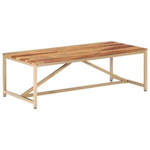 286339 vidaXL Table basse 120x60x40 cm Bois solide - Publicité