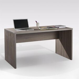 Venetacasa Bureau moderne en bois 138 cm couleur chêne truffé