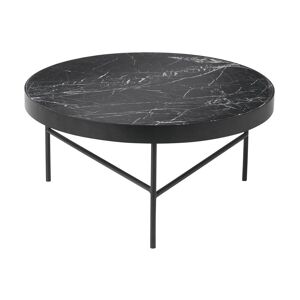 Table basse en marbre noir 70,5 cm - Ferm Living - Publicité
