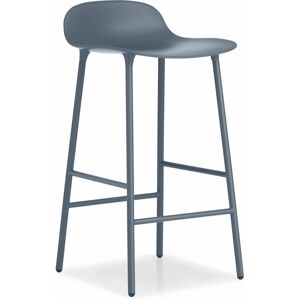 Tabouret de bar en acier et pp bleu 65 cm Form - Normann Copenhagen - Publicité