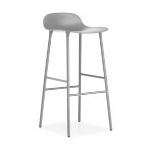 Tabouret de bar en acier et pp gris 75 cm Form - Normann Copenhagen - Publicité