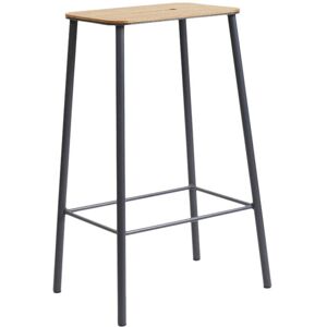 Tabouret gris 65 cm Adam - Frama - Publicité