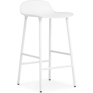 Tabouret de bar en acier et pp blanc 65 cm Form - Normann Copenhagen - Publicité