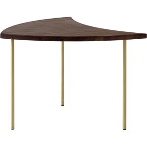 Table basse en noyer et pieds laiton Pinwheel HM7- &tradition - Publicité