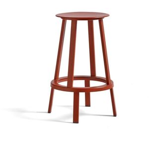 Tabouret de bar 65cm en aluminium rouge Revolver - HAY - Publicité