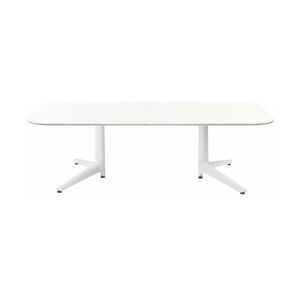Table basse blanche 180x90 Multiplo - Kartell - Publicité