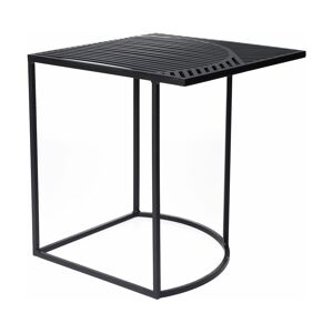 Table d'appoint carrée noire Iso B - Petite friture - Publicité