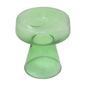 Table d appoint en verre teinté vert - HKliving - Publicité