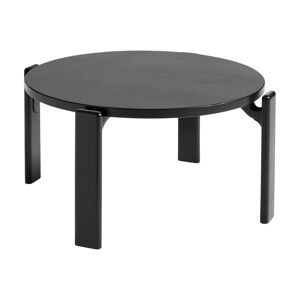 Table basse en bois de hêtre noire Rey - HAY - Publicité