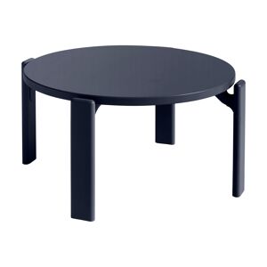 Table basse en bois de hêtre bleu foncé Rey - HAY - Publicité