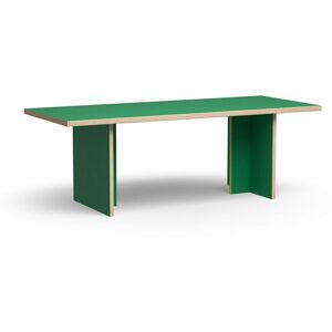 Table à manger rectangulaire en bois verte 220x90cm - HKliving - Publicité