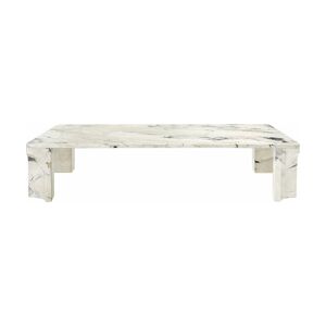 Table basse en pierre calcaire gris 140x30 cm Doric - Gubi - Publicité